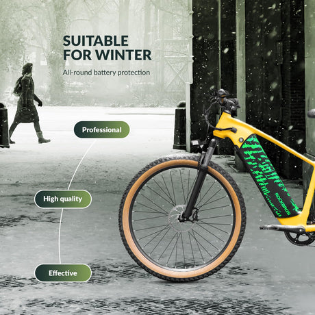 Beschermhoes voor geïntegreerde e-bikeaccu 28–38 cm