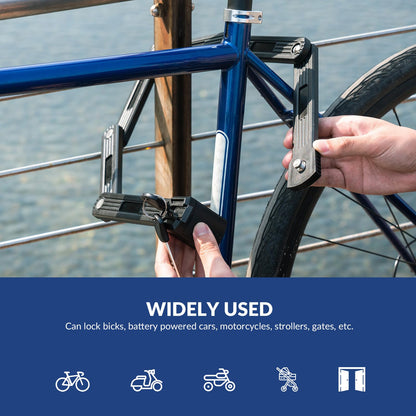 ROCKBROS vouwfietsslot zwaar legeringstaal antidiefstal #Stijl_65CM