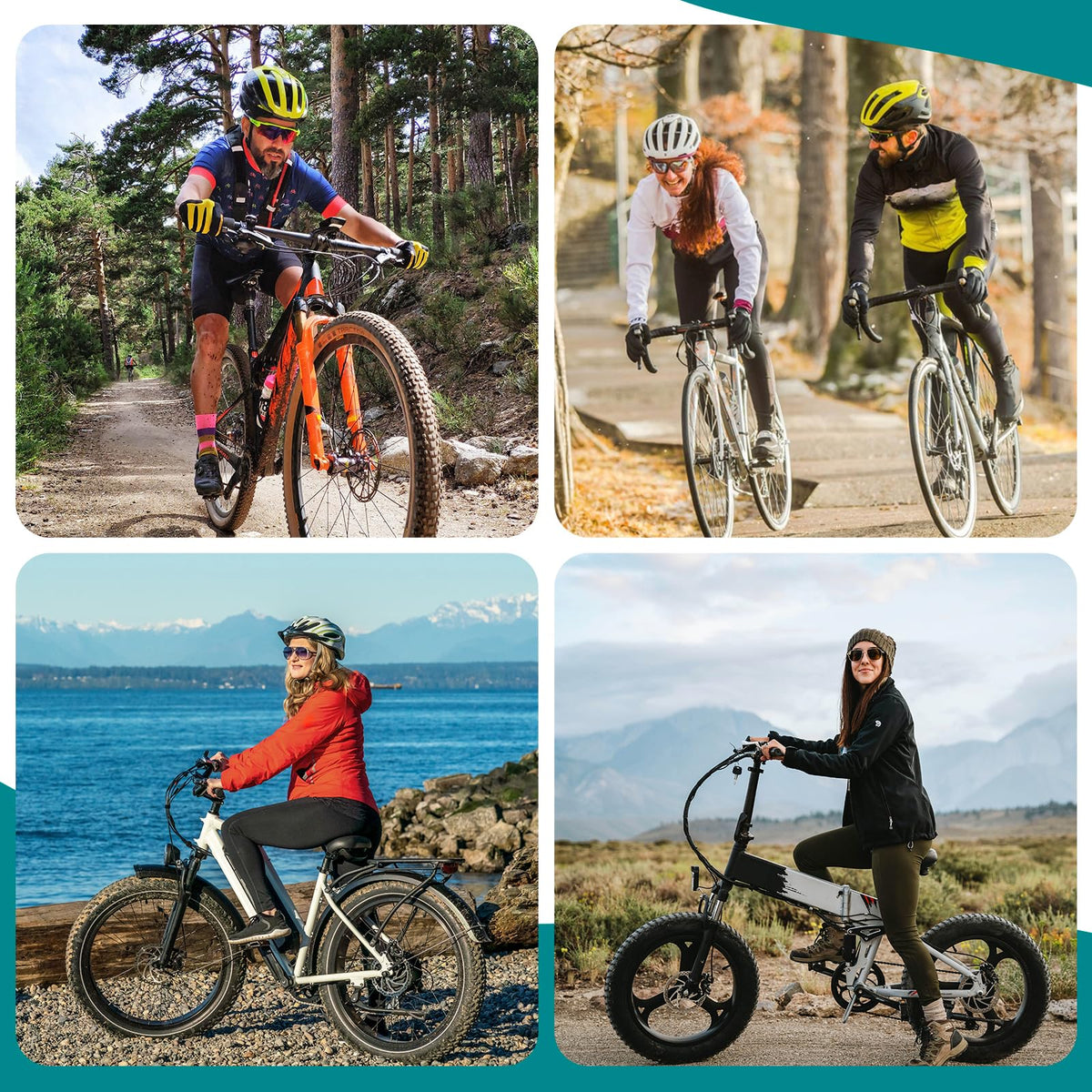 Lange touchscreen fietshandschoenen voor lente en zomer
