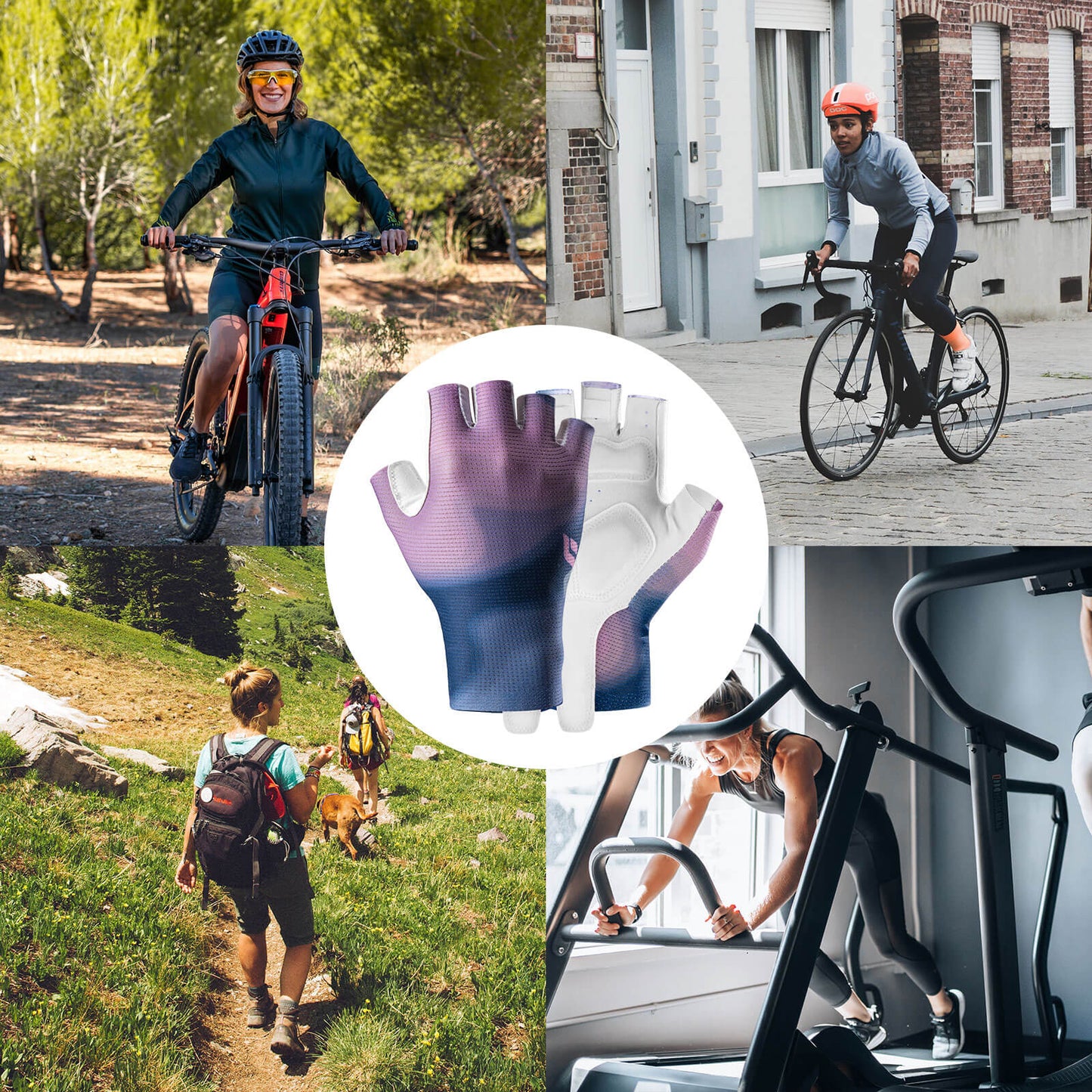 ROCKBROS Women's Half-Finger Cycling Gloves – Ride Comfortably, Grip Confidently! 