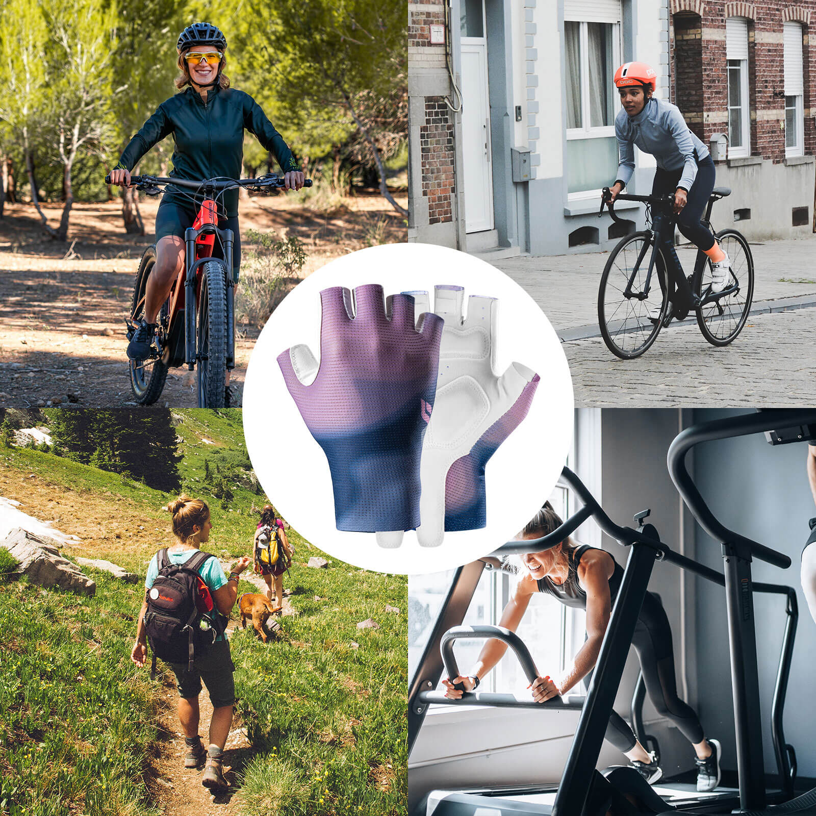 ROCKBROS Women's Half-Finger Cycling Gloves – Ride Comfortably, Grip Confidently! 