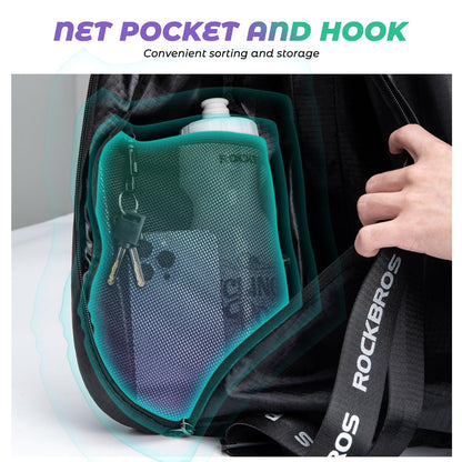 ROCKBROS Helmet Bag for Motorcycles & Bicycles Waterproof Backpack 6-7L