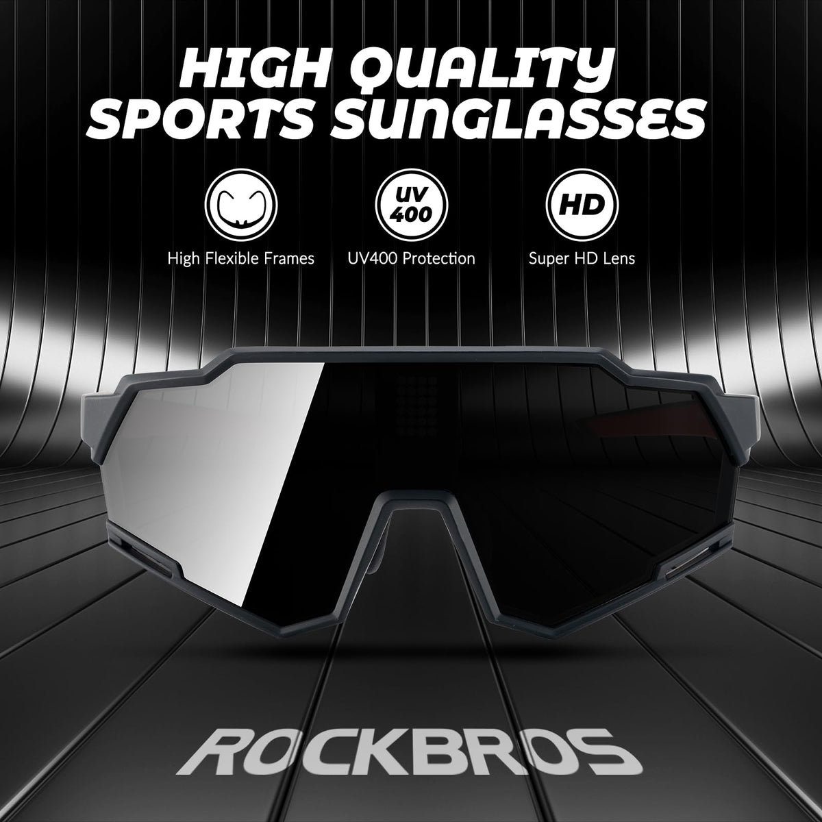 ROCKBROS intelligente fietsbril fotochromisch en gepolariseerd