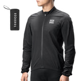 ROCKBROS long-seeved cycling windbreaker jas foldable#black