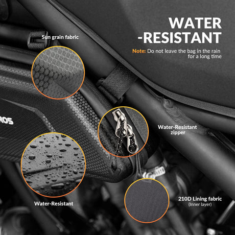 Waterbestendige motorgereedschapstas 1,5 L van EVA