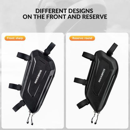 ROCKBROS Motorcycle Bag Motorcycle Water-Repellent Tool Bag 1.5L Black #Style_Left+Right