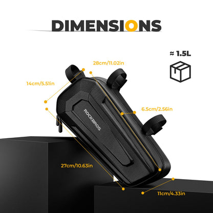 ROCKBROS Motorcycle Frame Bag Multifunctional Waterproof Triangle Bag