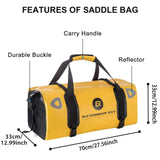 waterafstotende dubbele motortassenset 55 + 62 L