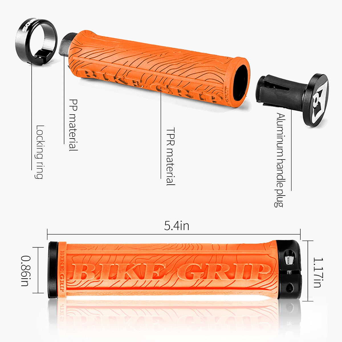 ROCKBROS mtb fietshandvatten met dubbel lock-systeem