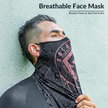 Multifunctionele sneldrogende nekbandana UPF 50+
