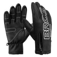 Windwerende fleece winterhandschoenen met touchscreen