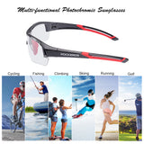 Fotochromische sportieve fietsbril met UV400