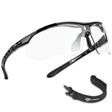 ROCKBROS fotochromische sportbril met verwisselbare band#kleur_zwart
