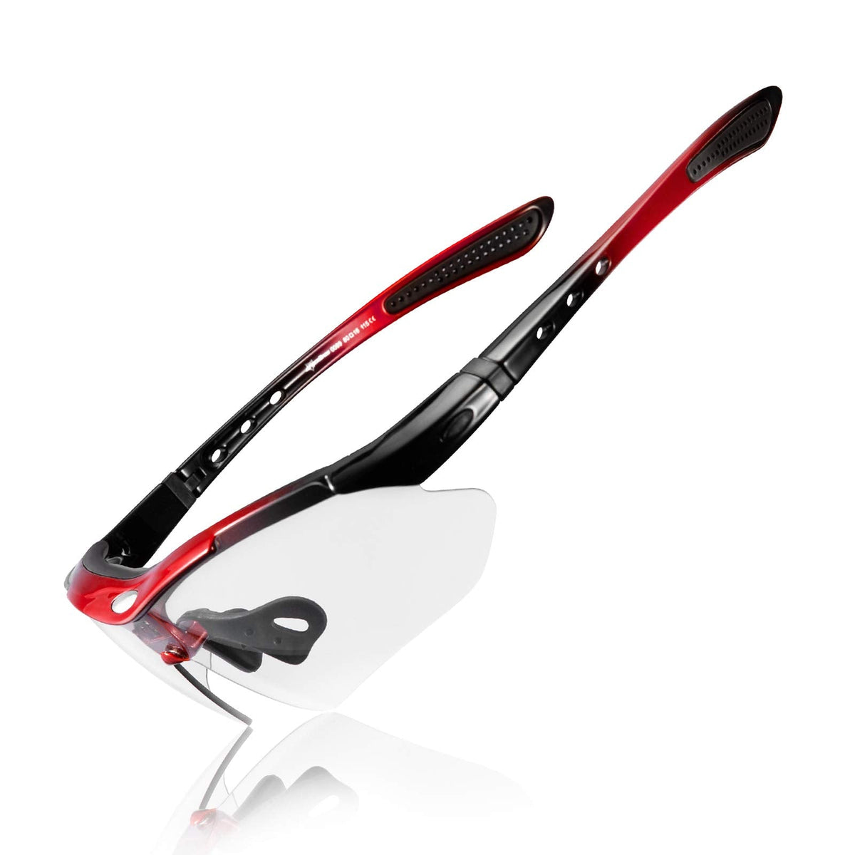 ROCKBROS fotochromische sportbril met verwisselbare band#kleur_rood