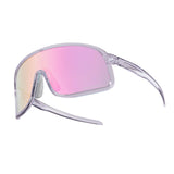 ROCKBROS fotochromische fietsbril uv400 met licht tr90 montuur unisex#kleur_lavendelgrijs