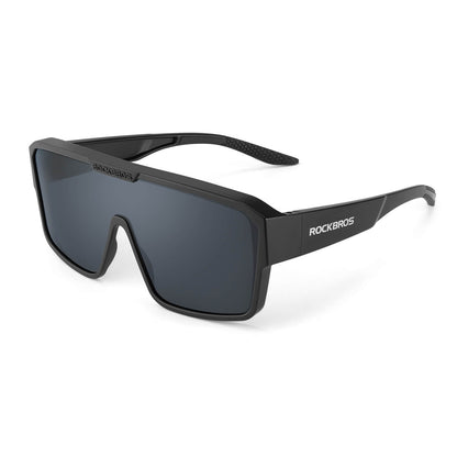 ROCKBROS gepolariseerde overzet fietsbril uv400 voor brildragers#kleur_donkergrijs