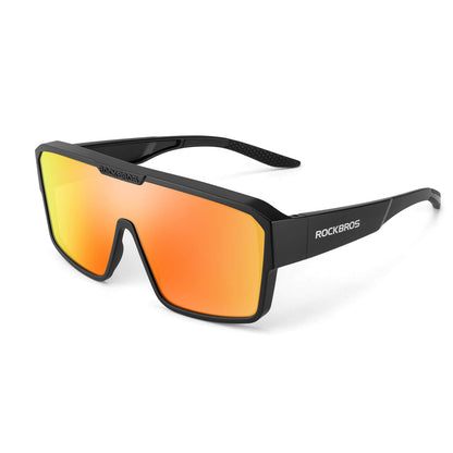 ROCKBROS gepolariseerde overzet fietsbril uv400 voor brildragers#kleur_amberoranje