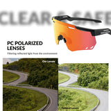 ROCKBROS gepolariseerde fietsbril uv400#kleur_zwart