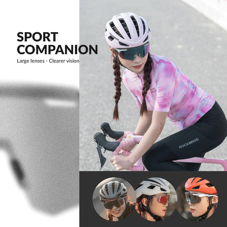 ROCKBROS gepolariseerde fietsbril uv400#kleur_zwart