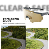 ROCKBROS gepolariseerde fietsbril uv400#kleur_grijs