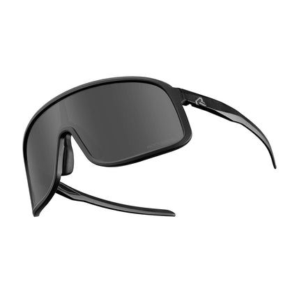 ROCKBROS gepolariseerde fietsbril uv400 met licht tr90 montuur unisex#kleur_zwart