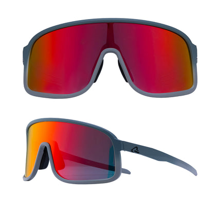 ROCKBROS gepolariseerde fietsbril uv400 met licht tr90 montuur unisex#kleur_leigroen