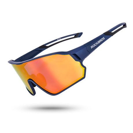 ROCKBROS gepolariseerde sportbril uv400 met tr90 frame#kleur_blauw