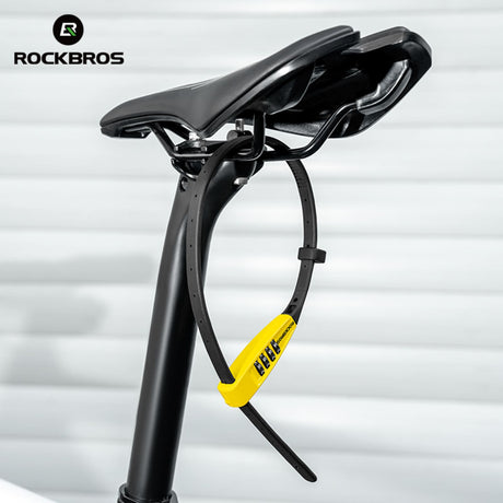 ROCKBROS draagbaar kabelbinder wachtwoordslot – ultralight antidiefstalbeveiliging