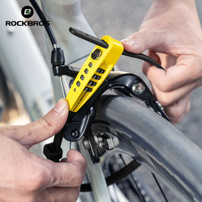 ROCKBROS draagbaar kabelbinder wachtwoordslot – ultralight antidiefstalbeveiliging