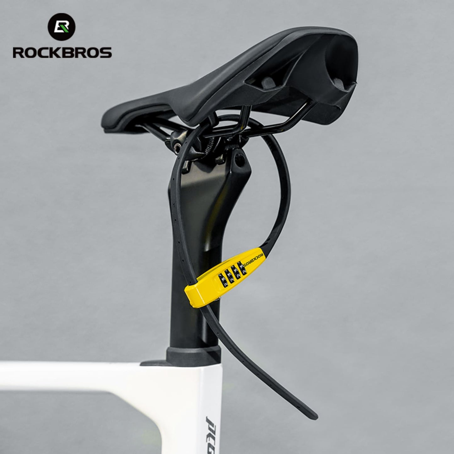 ROCKBROS draagbaar kabelbinder wachtwoordslot – ultralight antidiefstalbeveiliging