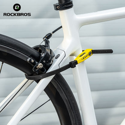 ROCKBROS draagbaar kabelbinder wachtwoordslot – ultralight antidiefstalbeveiliging