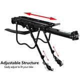 ROCKBROS bagagedrager achter met spatbord en reflector snelmontage