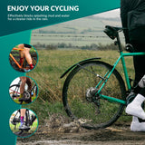 Verstelbaar spatbord voor racefiets