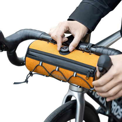 ROCKBROS Road-to-Sky Bicycle Handlebar Bag Front Bag for Bikes 5 Colors #Color_Orange