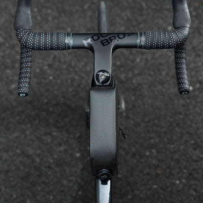 rockbros road-to-sky magnetic top-tube frame bag, 100 % waterproof, expandable 0.6–0.9 l, secured to carbon frame