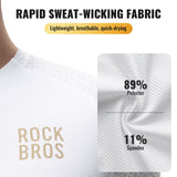 ROCKBROS heren short-sleeve fietsshirt diamond pattern
