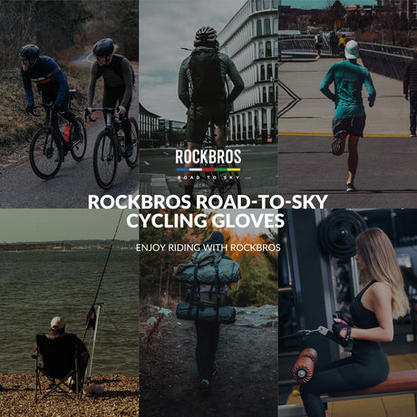 Road-to-Sky lange fietshandschoenen met touchscreen