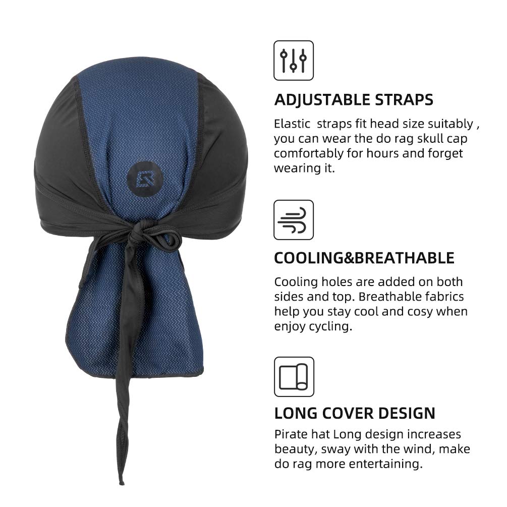 Sneldrogende bandana voor onder de helm