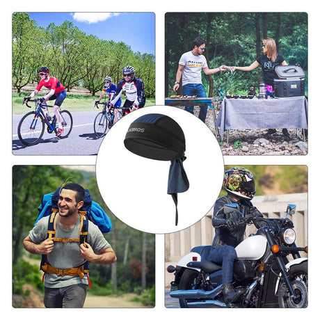 Sneldrogende bandana voor onder de helm
