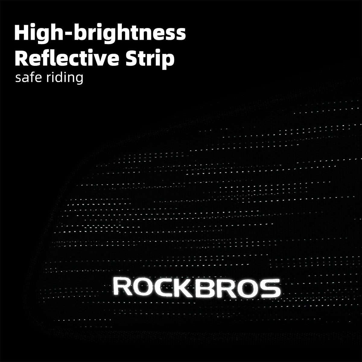 ROCKBROS slanke bovenbuis fietstas mesh zijvak telefoon 6,5" 1,1l