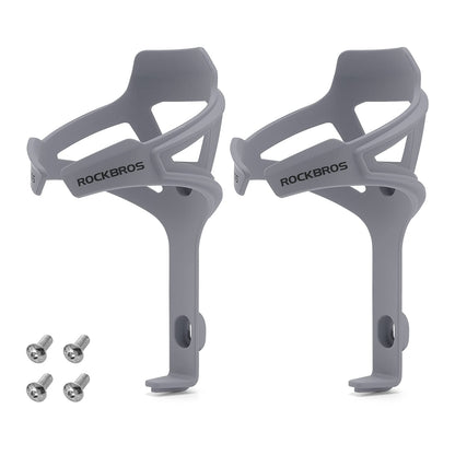 ROCKBROS Ultralight Bike Bottle Cage – For MTB & Road #Color_Gray