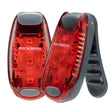 ROCKBROS waterproof achterlicht 2-pack 3 verlichtingsmodi
