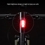 ROCKBROS waterproof achterlicht 2-pack 3 verlichtingsmodi