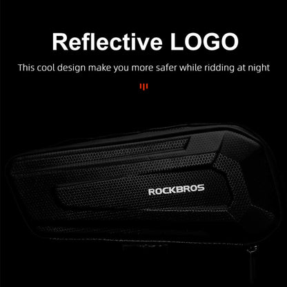 ROCKBROS Waterproof Large Capacity Triangle Bike Frame Bag #Style_2.5L