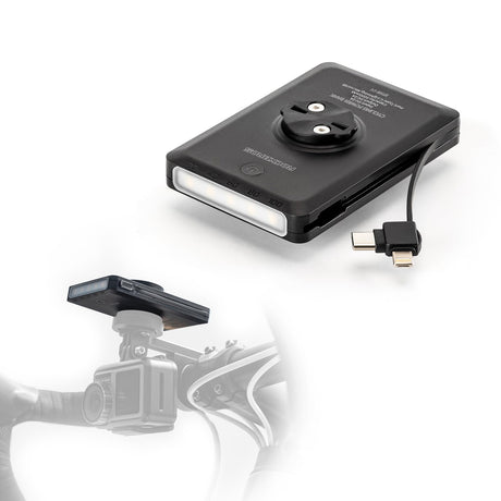 ROCKBROS waterproof fietskoplamp met powerbank voor bikepacking