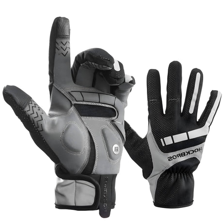 Warme fietshandschoenen met gel-demping en touchscreen