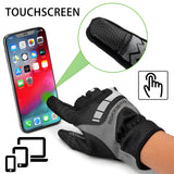 Warme fietshandschoenen met gel-demping en touchscreen