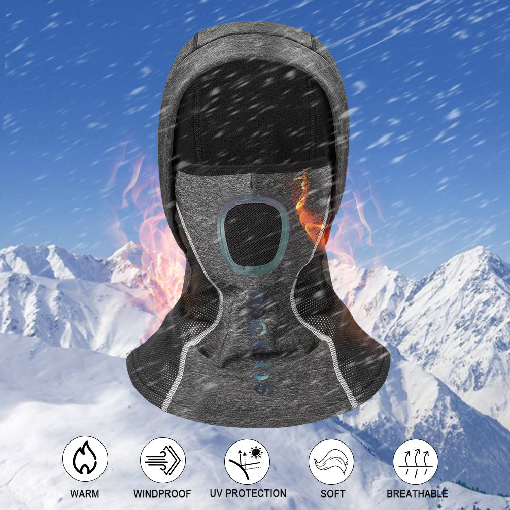 Reflecterende winter bivakmuts met ademende mesh