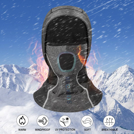 Reflecterende winter bivakmuts met ademende mesh