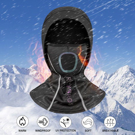 Reflecterende winter bivakmuts met ademende mesh